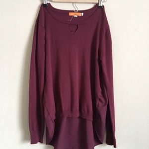 Maroon sweater